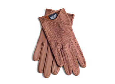 Mahiout italian gloves in salmon skin