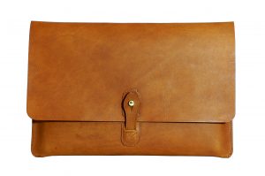 Mahiout Marshal computer case in leather